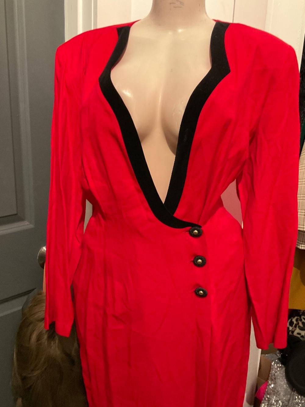 Vintage power suit dress